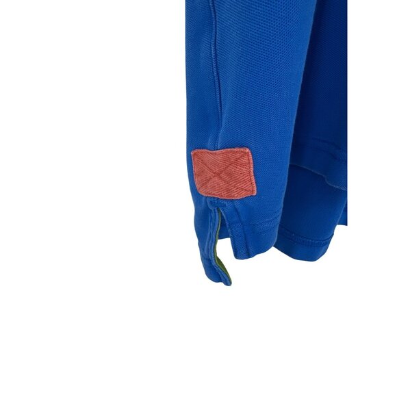 Orvis Signature Contrasting Trim Polo Shirt Orange Sz L 100% Cotton 1K48 - Picture 2 of 12